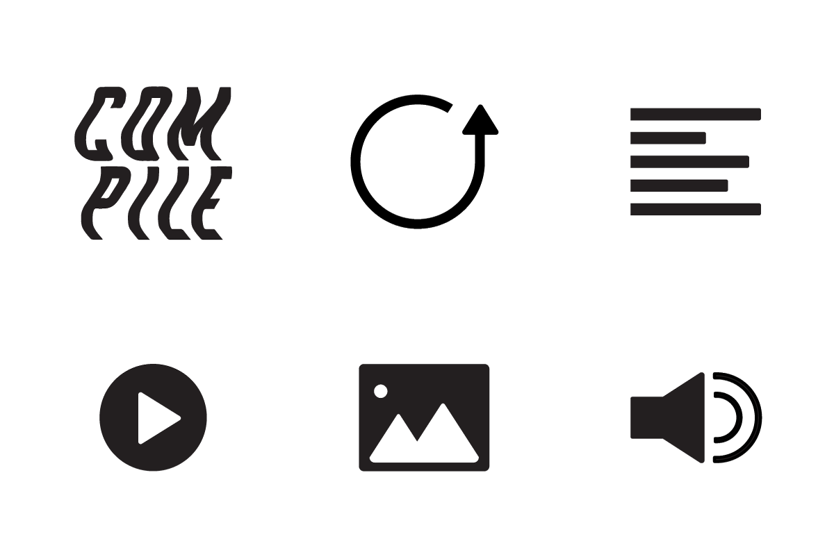 User interface icons